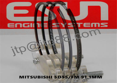 व्यास 91.1 मिमी डीजल इंजन पिस्टन रिंग्स 4 डी 55 OEM एमडी050395