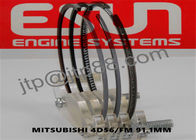 OEM MD168293 डीजल इंजन पिस्टन रिंग्स आकार 91.1 * 4.0 * 4.1 4 डी 56 व्यास 91.1 मिमी