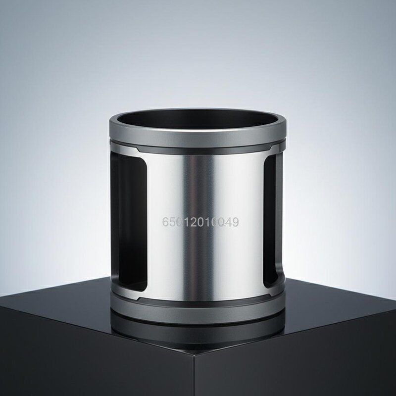 सिलेंडर लाइनर संख्या 65012010049 इंजन सिलेंडर लाइनर चांदी काले और ग्रे रंगों में MAN DOOSAN इंजन के साथ उपयुक्त